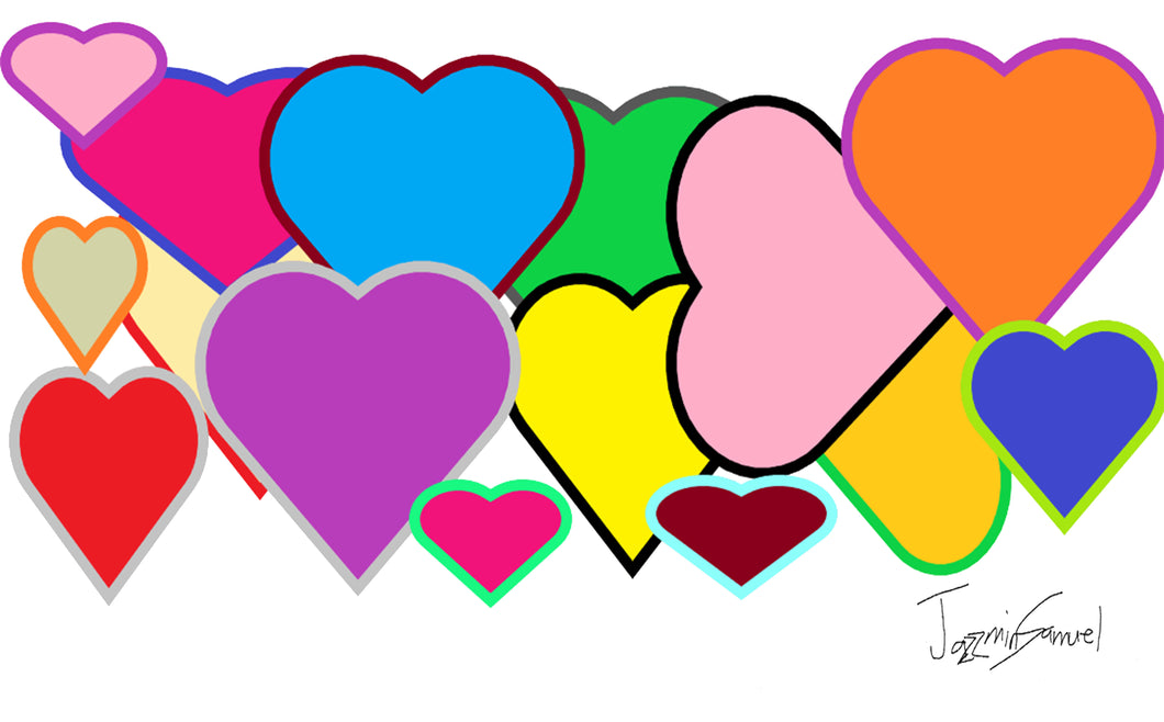 Colors of Love - Heart Collection